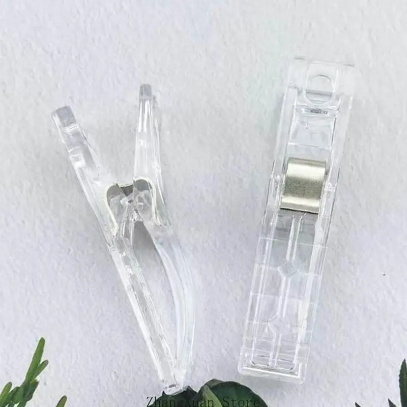 20 Stück Schattenclips für Fensterjalousien, plissierte Papierjalousien, Kleiderbügelklemmen für Innenfenster, Badezimmer, ohne – Detail 3