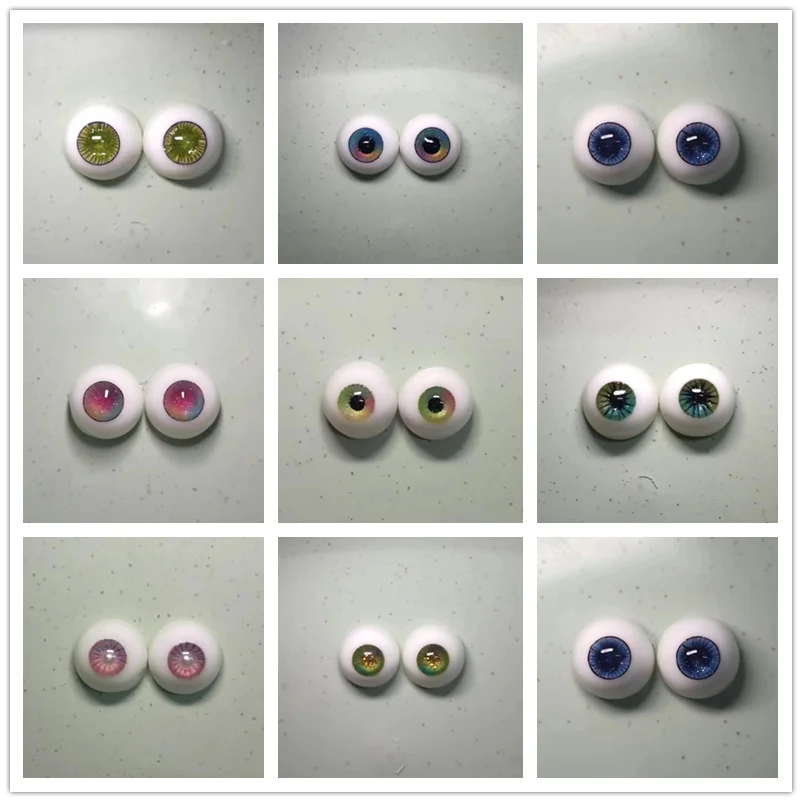 

BJD doll eyeball suitable for 1/3 1/4 1/6 size Eyes for toys cute doll resin eyeball doll accessories