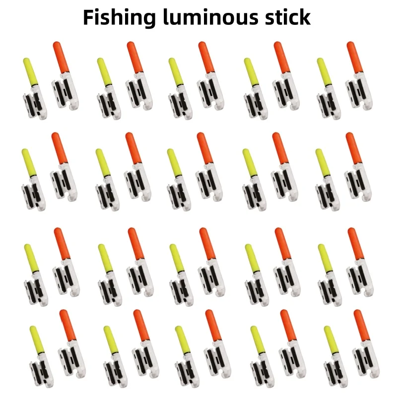 1/3/5PCS Fishing Electronic Rod Luminous Stick Flash Light  Lithium Battery LED Removable USB Charge Waterproof Night Tackle