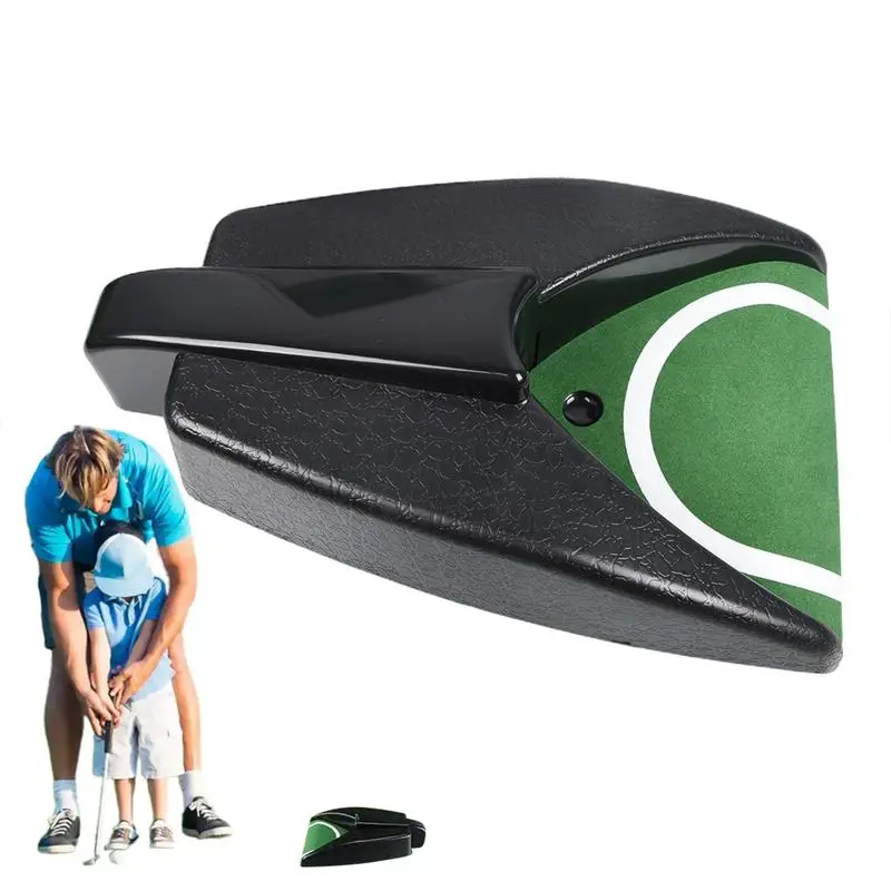 Auto Returning Golf Cup Golf Putting Cup Golf Training Aid Putting Machine Practice Putting Trainer Golf Hole Auto Returning