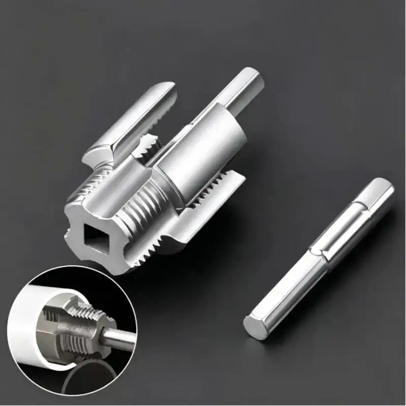2Pcs 20/25Mm Water Pipe Threader Tapping Tool PPR PVC Internal External Integrated Die Opener Plumbing Accessory