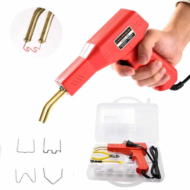 Car Bumper Repair Tools Plastic WelderGun Hot Stapler Machine Soldering Iron For Plastic Staple PVC Repairing Machine