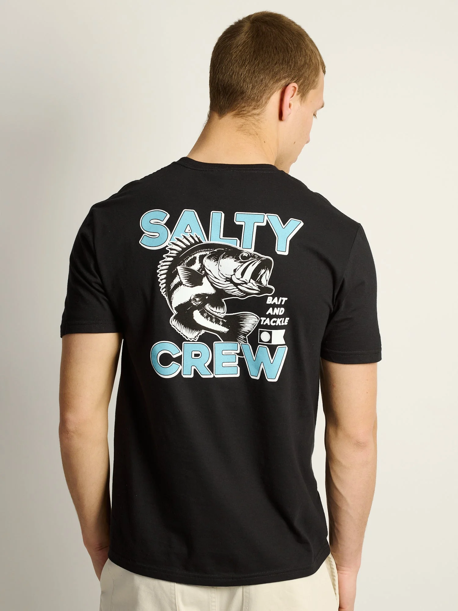 T Shirt Men Vintage Ocean Fishing Graphic Crew Neck Short Sleeve Soft Cotton Beach Surf Outdoor Fisherman Streetwear Tee Tops