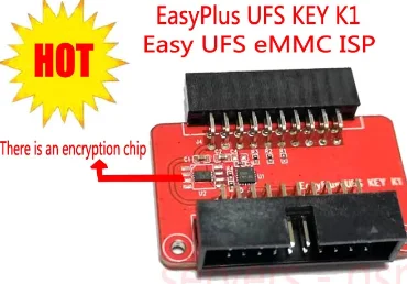 EASY Plus UFS key K1 with  eMMC ISP 2 IN 1 Adapter for UFS Socket EMMC Socket