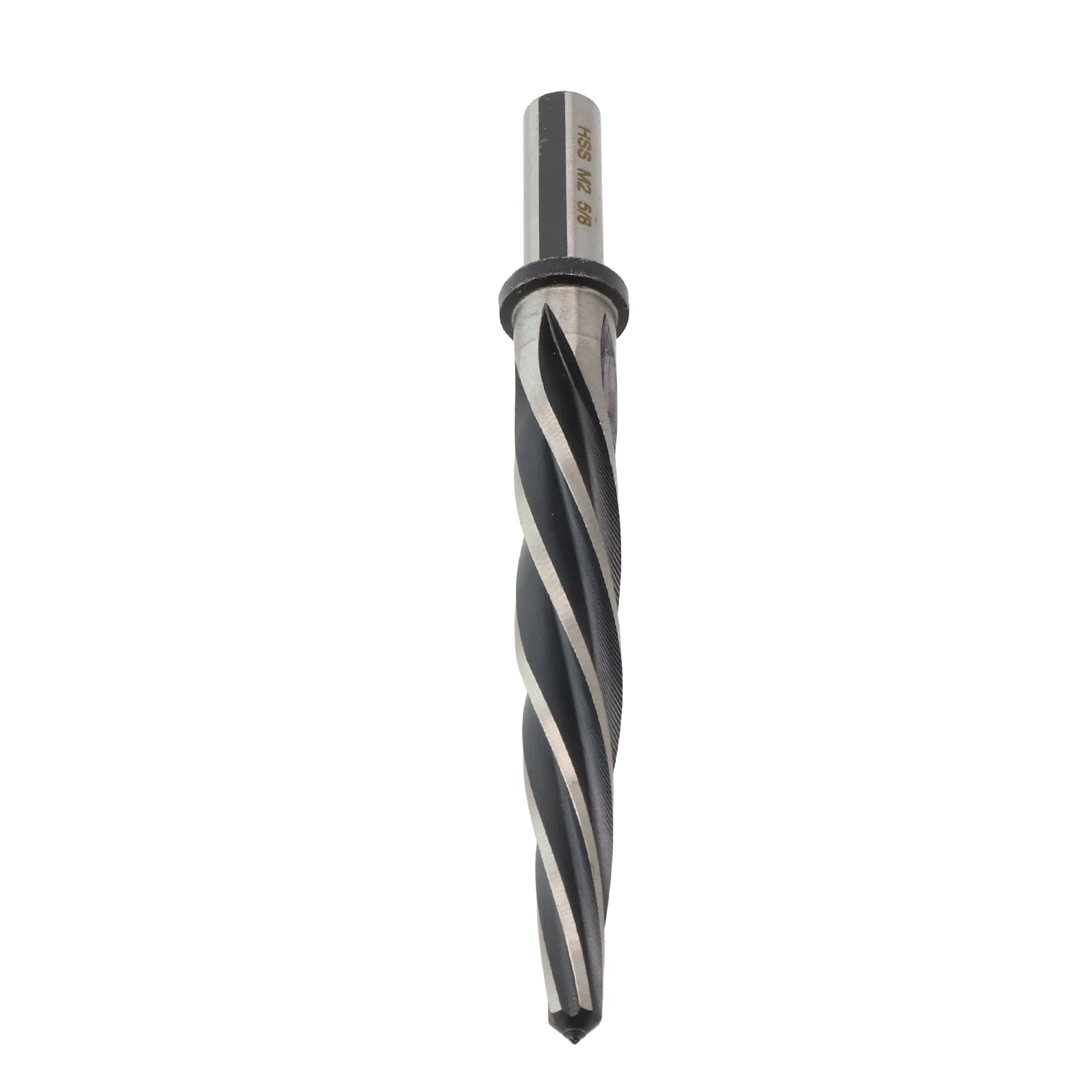 

Spiral Fluted Drill Tapered Reamer 1/2\" Shank 5/8\" Bridge Reamer High Speed Steel Metal Construction Short Length