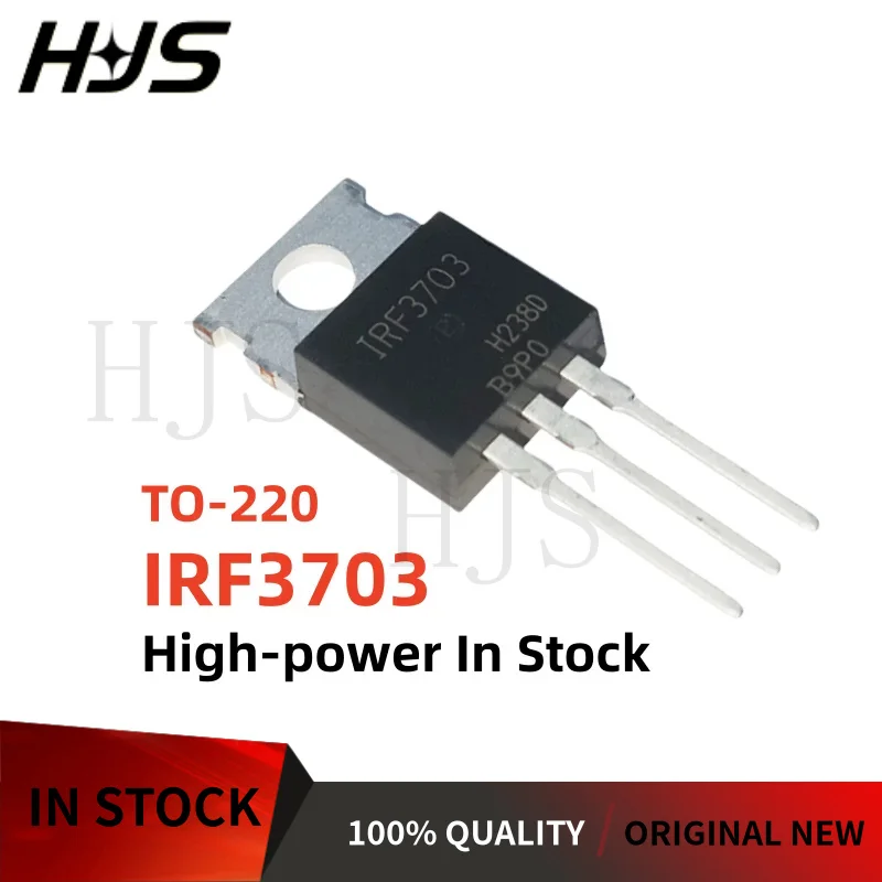 10/PCS NEW IRF3703 IRF3708 IRF3709 IRF3710 IRF3713 IRF3808 IRF4905 IRF6218 TO-220 electronics component High-power In Stock