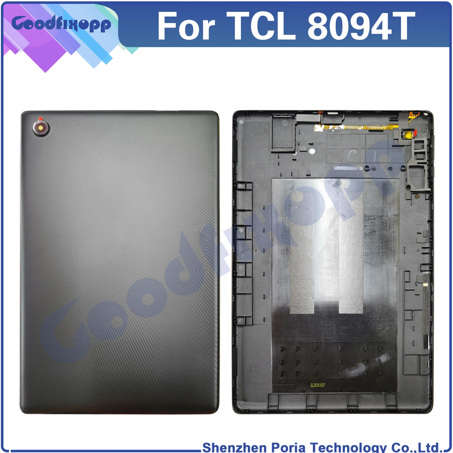 

For TCL 8094T Battery Back Case Cover Rear Lid Housing Door Repair Parts Replacement