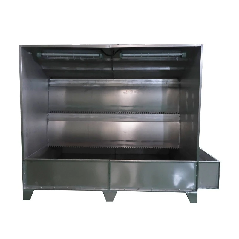 Environmentally friendly water circulation cyclone water curtain cabinet, furniture workshop paint spraying table