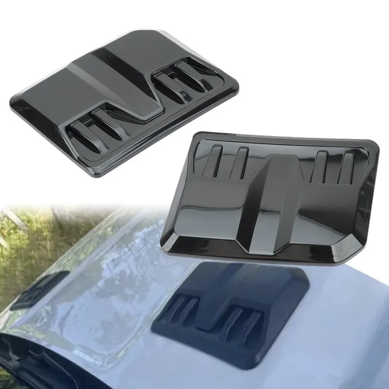 Universal Car Hood Air Intake Grille Decorative Vent Cover for Modification