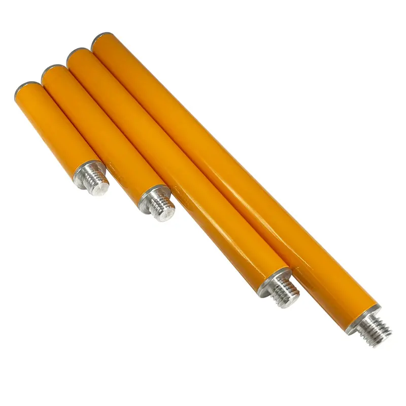 Yellow GPS Extension Section Surveying Pole Antenna for GNSS Prism rod 10cm 15cm 25cm 30cm 40cm 50cm 5/8 x 11 Thread