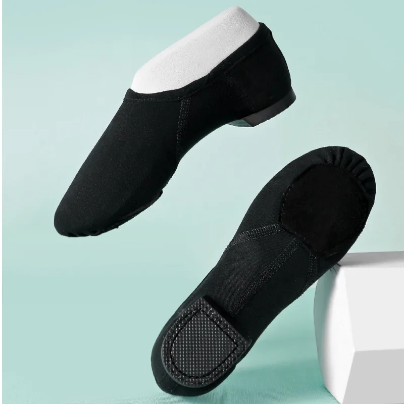 Chaussures de danse DN en tissu entièrement élastique pour femmes, l'offre elles souples, sans cravate, corps de danse chinois, chaussures pour enseignants