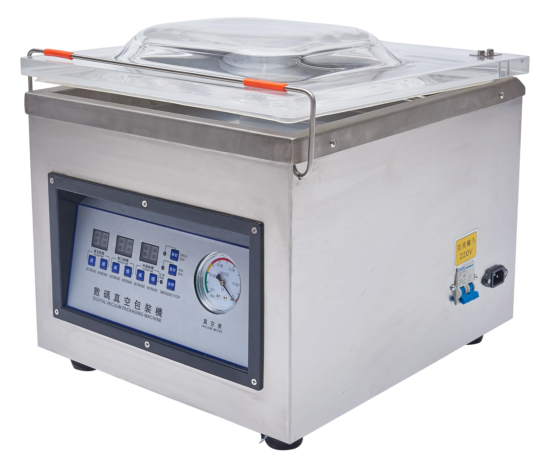 

DZ-320 300 Single Chamber Steak Beef Chicken Pork Meat Fish Clothes Hardware Vacuum Packaging Machine Stainless Steel