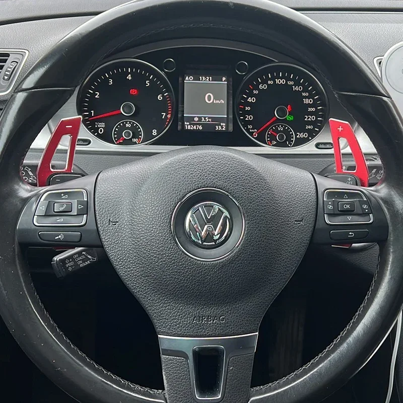 DSG Steering Wheel Paddle Extension Shift Cover For VW Golf 5 6 MK6 GTI R Jetta MK5 Passat B6 B7 CC Polo Sharan Tiguan Seat Leon