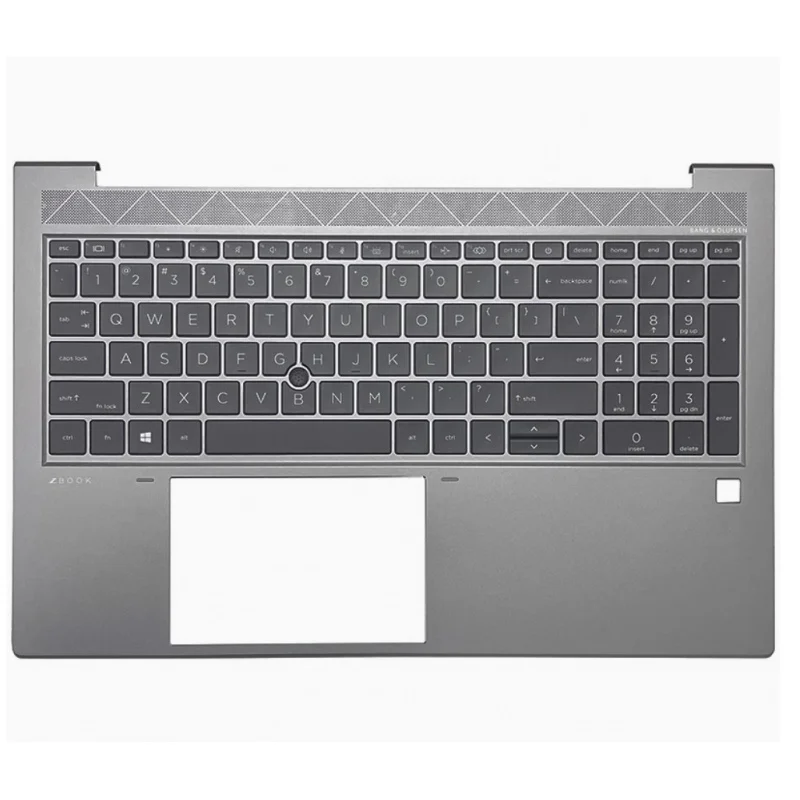 New For HP ZBook Firefly 15 G7 G8 Palmrest with Backlit Keyboard M35847-001 15.6 Inch Replacement Laptop Upper Case Top Cover