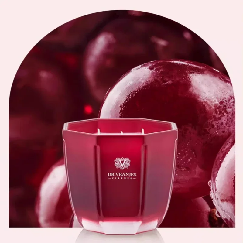 80g 200g 500g DV Red Wine Noble Aroma Candles Indoor Fragrance Long-lasting Fragrance