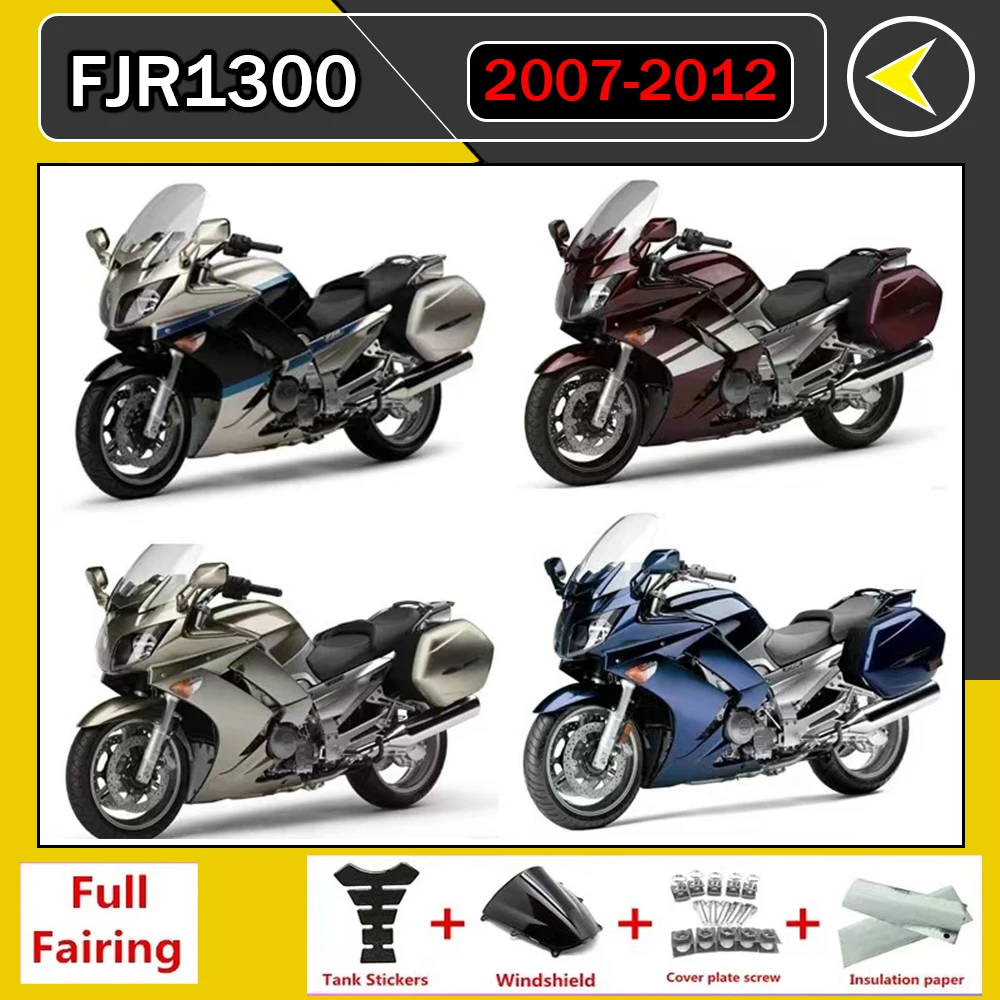 NEW Abs Motorcycle Fairing kit fit FJR1300 12 13 Plastic Fairings for FJR 1300 2007 2010 Full Body Kits FJR 1300 2006 - 2013