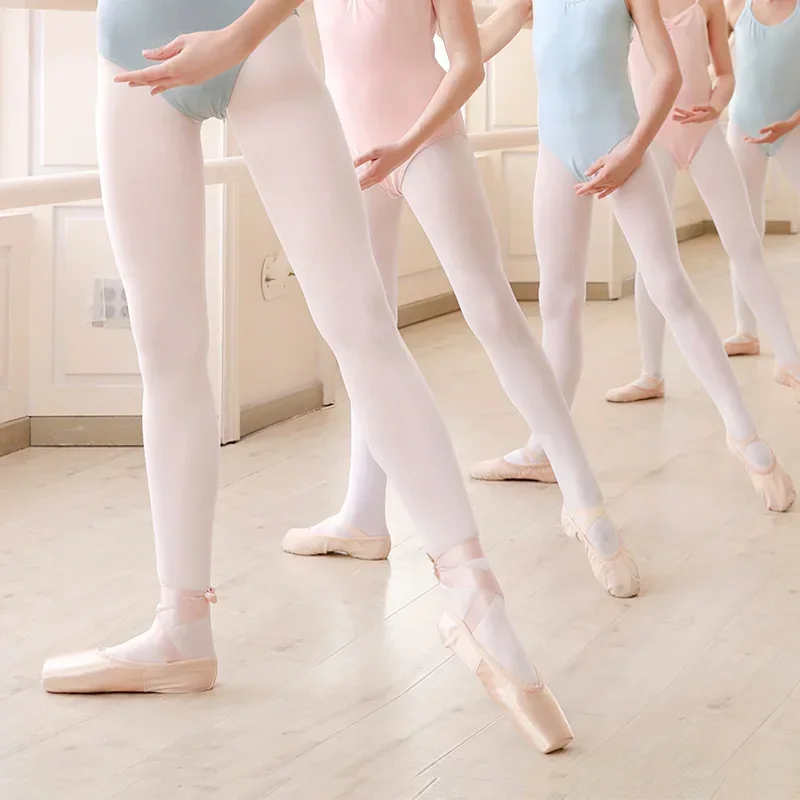 

Girls Ballet Tights Dance Pantyhose Gymnastics Dance Stockings Microfiber Seamless Women Professional Dance Tights 80D 90D