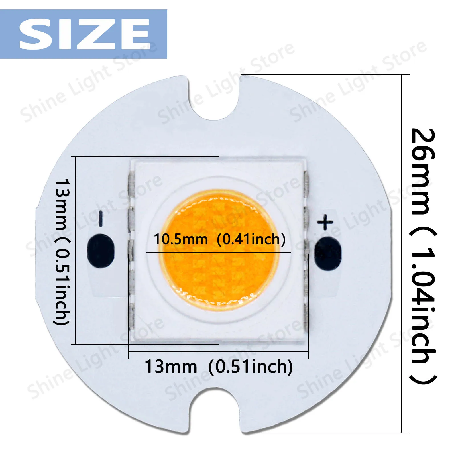 1pcs 3pcs 5pcs 10pcs 7-10W LED COB Light Source Board DC36-39V LED Bead Lighting Accessories 250-300mA LED Spotlight Tube Light