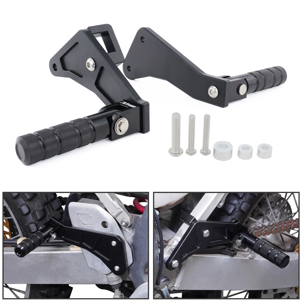 

Rear Pedals Footpegs For Suzuki DRZ400 DRZ400S DR-Z400SM / E 2000-2004 Motorcycle Aluminum Passenger Foot Pegs Footrests Folding