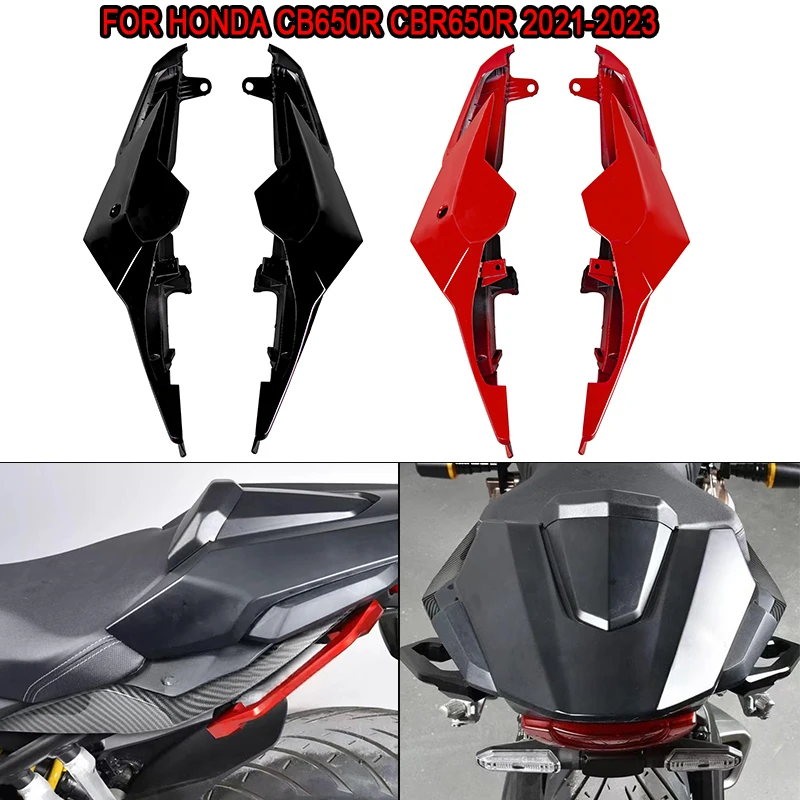 

Motorcycle Accessories Rear Passenger Seat Cowl Fit For HONDA CB650R CBR650R 2021-2023 CB 650R CBR 650R Side Panel Fairing Cover