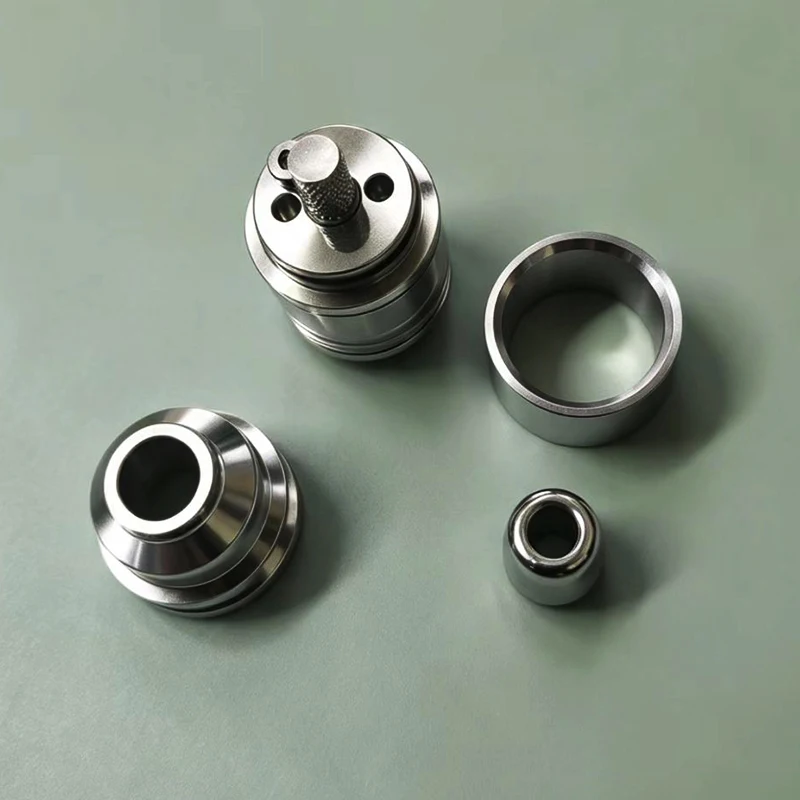 YFTK Style Duetto Lucido RTA Tank Yedek Parçası Yeniden Kullanılabilir Mesh 22mm 2.5ml 316SS VS Dvarw MTL FL DL MenelauS Donanım aksesuarları