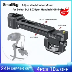 SmallRig Adjustable Tilt 180° Monitor Mount for DJI RS 2/RSC 2 Ronin-S/SC for Zhiyun Crane 3/Weebill Lab Screen EVF Mount 2386B