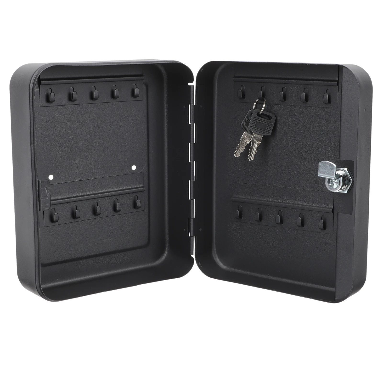 

1 set Key Cabinet Box Management Organizer Storage Wall Mounted Locking Rack Container Key Box Security Multiple Slots