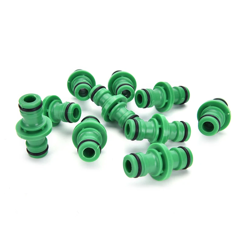 2 Way Water Hose Pipe Tube Plumbing Connector Couplers Joiner Plastic Gardening