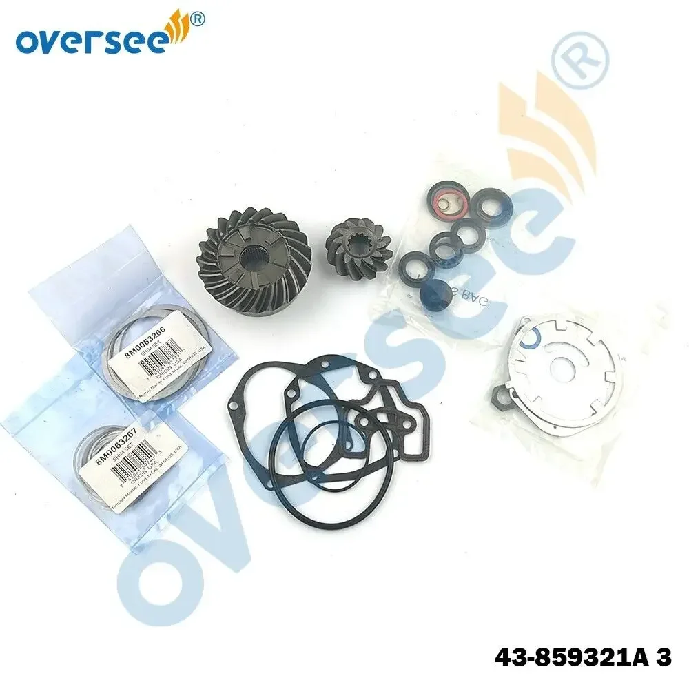 43-859321A 3 Gear Set for Mercury 225 / 250 3.0L 1:75 Ratio 444-50 43-859321 Outboard Engine (Original)