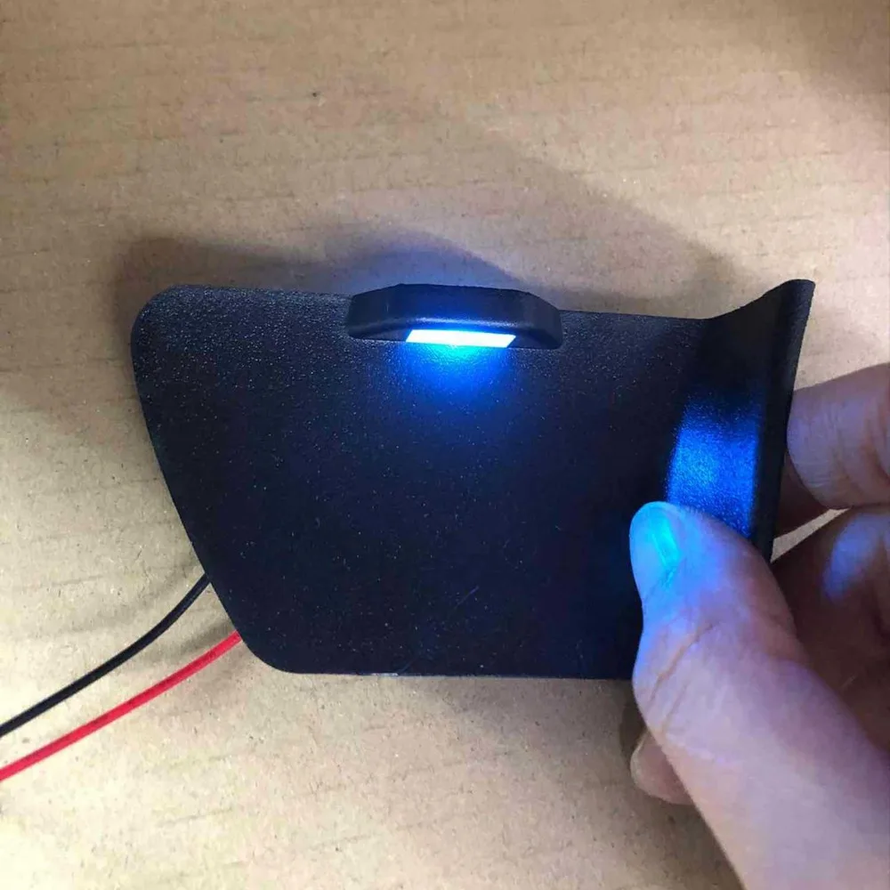 Interior Door Bowl Lamp Refitting Interior Handle Led Atmosphere Lamp Decoration For Toyota Highlander 2015 2016 2017 2018 2019