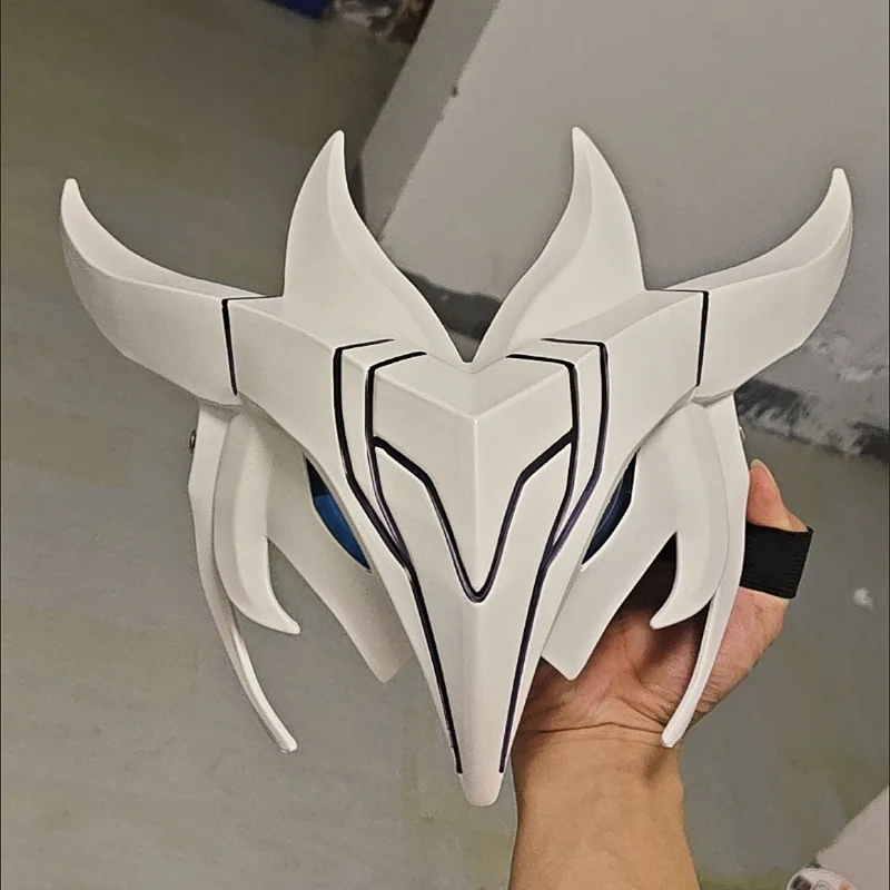 2024 New Halloween Game League Of Legends Cosplay Eternal Face Dress Up Party Resin Mask For Boys And Girls Birthday Gift Toys