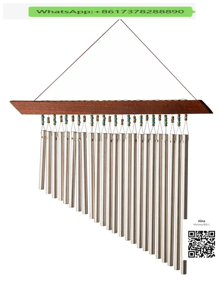 

Bar Chimes Handheld Single Row Ringtone Tree 20 Tone Wind Chime Bundle Meditation ethereal instrument