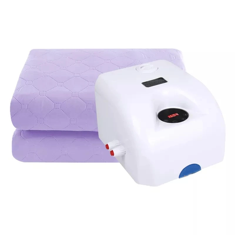 Manufacturer Supplier Purple Fitted Electric Blanket Queen  Electric Blanket Heated Mattress Pad