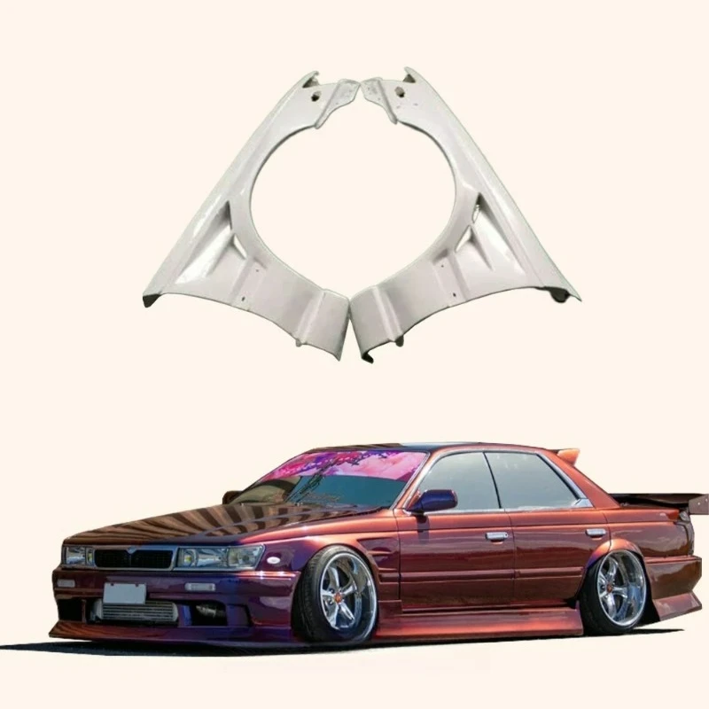 

Exclusive-Fit FORNissan Laurel C33 4Dr FRP Unpainted Fender Flare Pair
