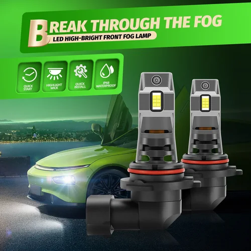 Imagen 2 del producto Faros LED Canbus de 300W, 30000LM, superbrillantes, H7, H11, 9005, HB3, 9006, HB4, H4, faros para coche, 12V, luces Turbo de 6000K