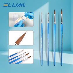 ELIJAH 4 sizes Dental Porcelain Glaze Porcelain Brush Pen Ceramic Teeth Brush Dentist Tools Teeth Dental Lab Equipment Tools