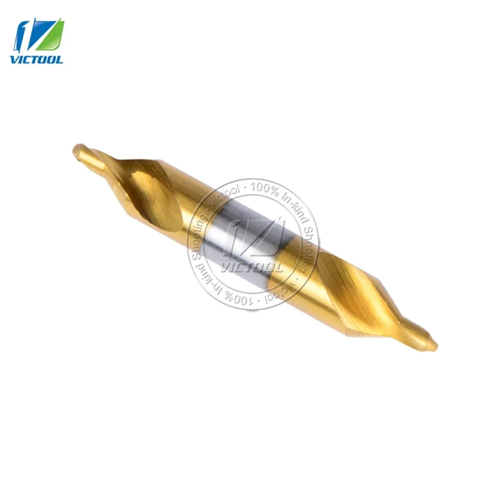 3 ピース/セット電気 HSS3.15 コンビネーションセンタードリル皿穴ビットセット旋盤ミル 60 度角度