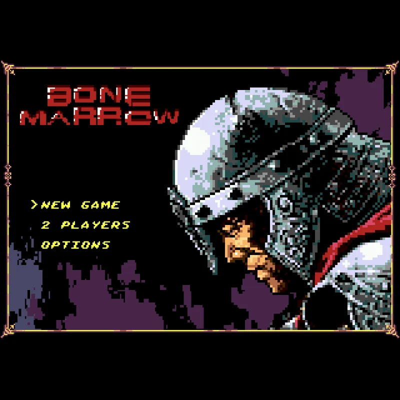 BONE MARROW - MEGA DRIVE / GENESIS 16 Bit Game Card