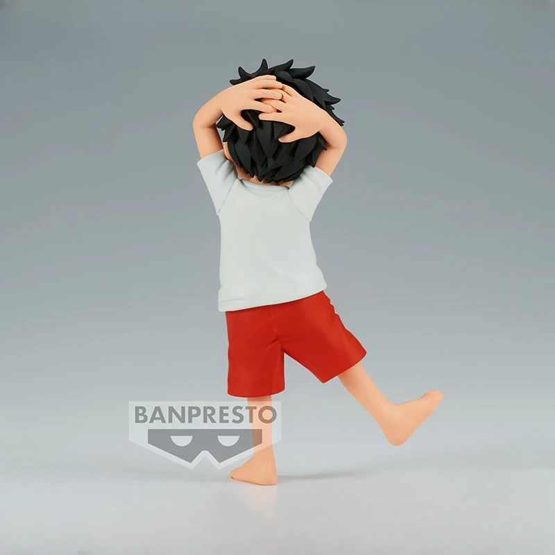 Bandai BANPRESTO ONE PIECE FILM RED DXF  Monkey·D·Luffy Childhood Anime Action Figures Collectible Model Toy Collection Kid Gift