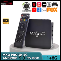 2025 MXQ PRO TV Stick Android9.0 TV Box HDR Wifi smart TV 5G 4K H313S HD smart TV BOX Voice Remote Set TOP Box