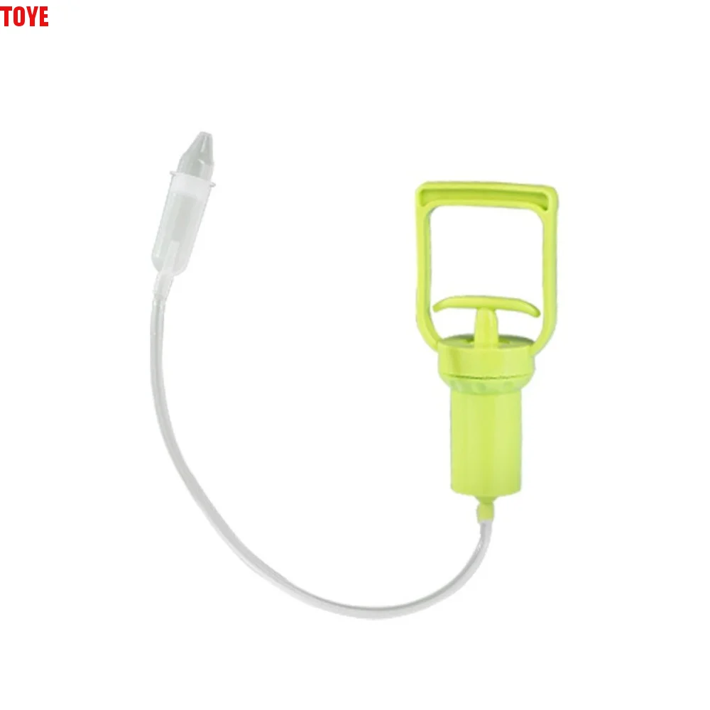 

Silicone Head Newborn Nose Cleaner Snot Vacuum Suction Pull Type Children Nasal Aspirator Reusable Safe Nasal Wash