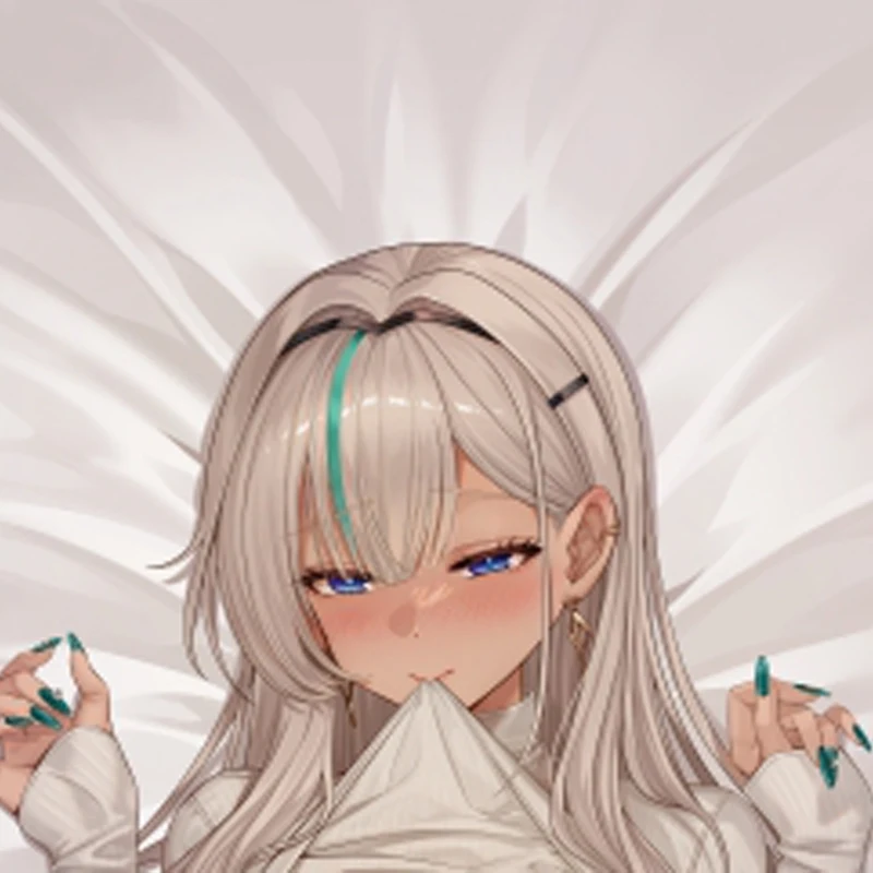 Dakimakura Anime Custom Blanc Pillow Cover Double-sided Print 2WAY Life-size Pillowcase Gifts