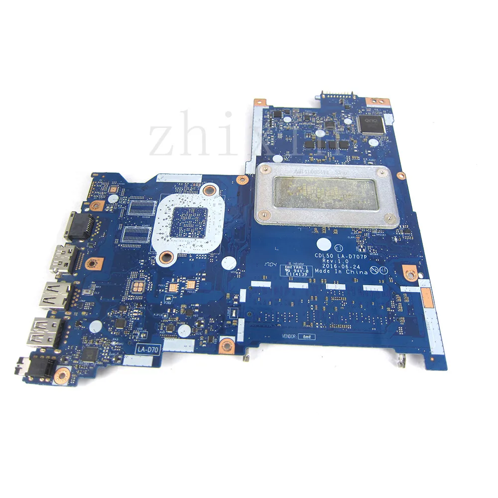 Imagem -03 - Placa-mãe para Laptop para hp Mainboard Teste Completo Sr2zu I57200u Cpu 909213601 909213001 Cdl50 La-d707p 15-ay 15-ay 15-ay