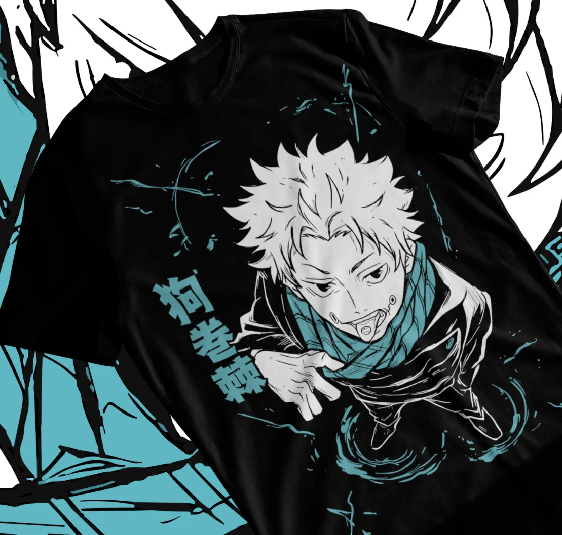 Inumaki Toge Unisex T-Shirt,Jujutsu Kaisen JJK Satoru Gojo Anime Tee