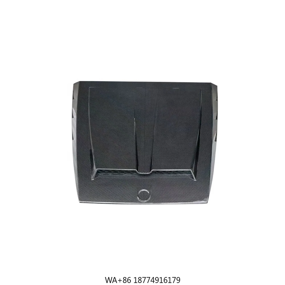 

Bra-Bus Style Dry Carbon Fiber Hood Engine Cover Exhaust Hood for G-Class W464