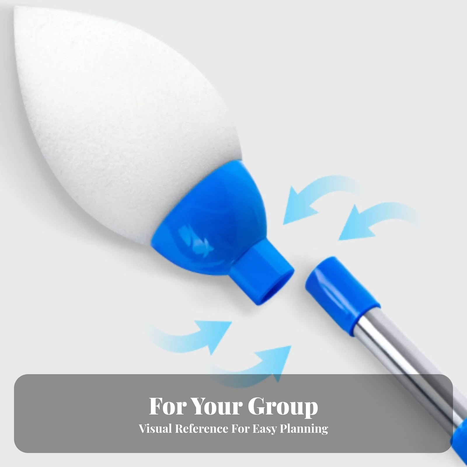 Game Prop Portable Water Writing Cloth with Telescopic Pen Team Building Game for Coaches, Outdoor Games, Family Events