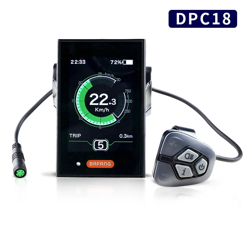 Mountain Bike, Scooter, LCD Liquid Crystal Instrument, Sine Wave Controller, Battery Speed Display Electric Bicycle