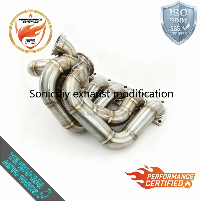 

Turbo Performance Exhaust Header for Volkswagen Golf MK4 R32 2.8L VR6 2002-2005 | Stainless Steel Manifold Collector