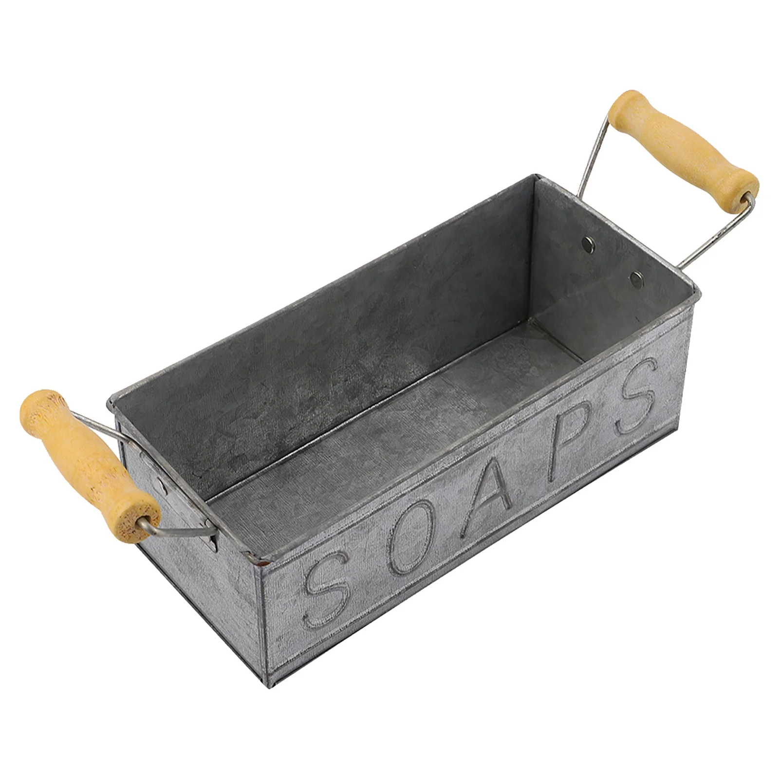 

Iron Flower Pot Soap Container Silver French Design for Garden Decoration Metal Flower Basket Decorative Container Home Garden