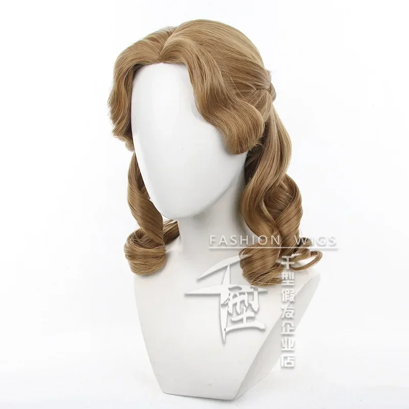 

qwerrtyuio. 123456 Identity V Sculptor Косплей Игра Identity V Clara Wig Galatea Claude Brown WigHeat Resiasdffghjk 987764